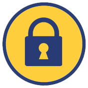 container storage secure lock icon